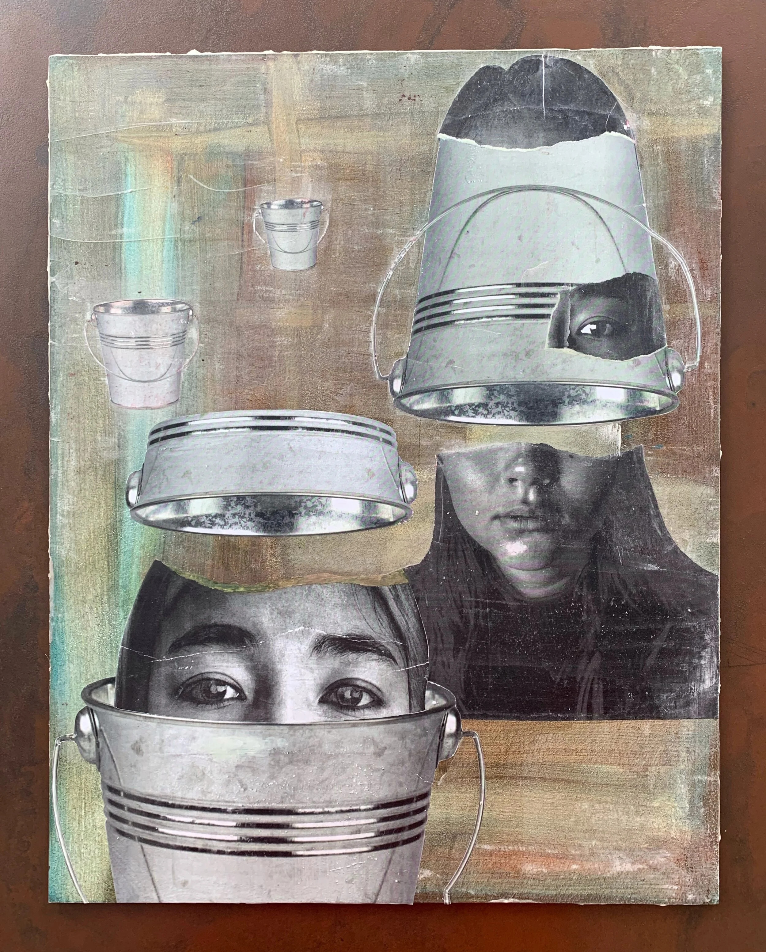 Steel Yourself: Self-Portrait as a Bucket